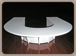 custom conference tables - Honduran Mahogany